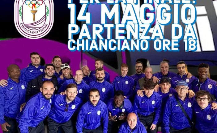 La Virtus Chianciano alla finale di Coppa Toscana Terza Categoria