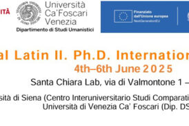  “Digital Latin”: workshop internazionale a Siena