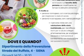 A Siena nasce l’ambulatorio per le consulenze sull’alimentazione