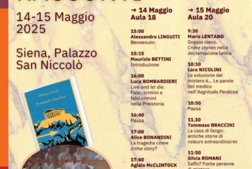 “GialloAntico: delitti, segni, racconti”: convegno al San Niccolò