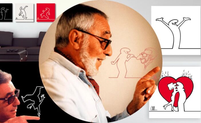 Al bar MaM “Da una linea il mondo. L’arte di Osvaldo Cavandoli”