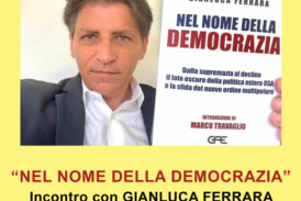 Gianluca Ferrara a Siena per presentare il suo “Nel nome della democrazia”
