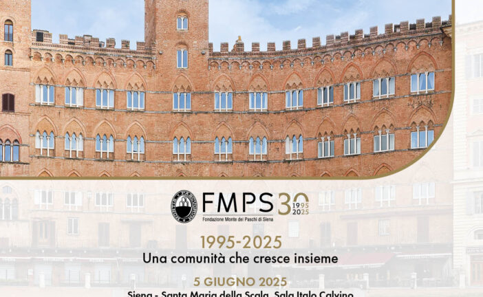 I trenta anni della Fondazione MPS “1995-2025 Una comunità che cresce insieme”