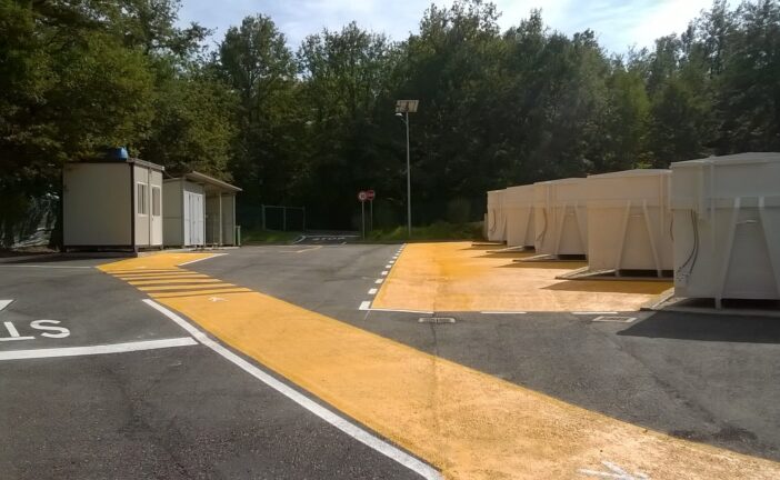 Terminati i lavori di adeguamento del centro di raccolta di Asciano