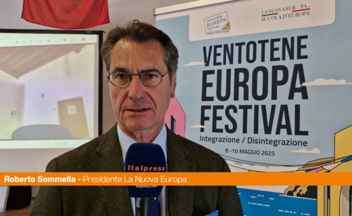 Ue, Sommella "Prospettiva sia pace e maggiore integrazione"