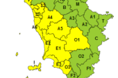 Codice giallo per rischio idrogeologico e temporali forti per giovedì 8 maggio