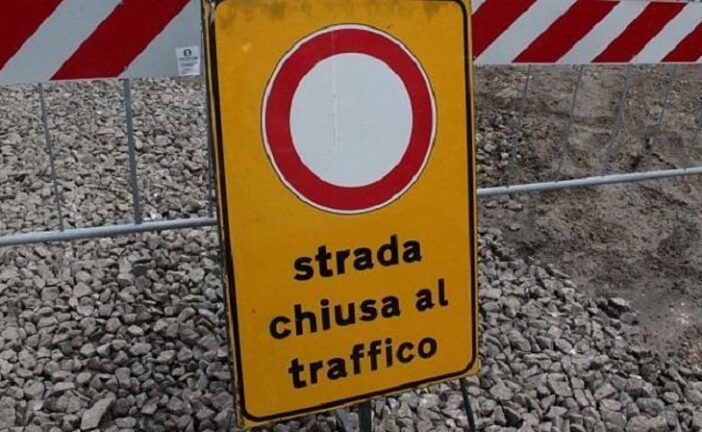 Frana a Montalbuccio: la strada rimane chiusa