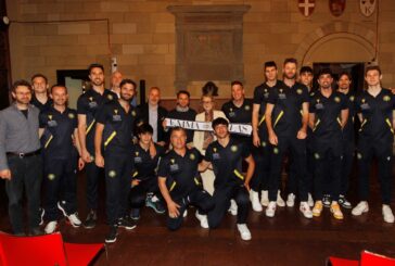 Emma Villas accolta a palazzo comunale dal sindaco Fabio e dall’assessore Lorè