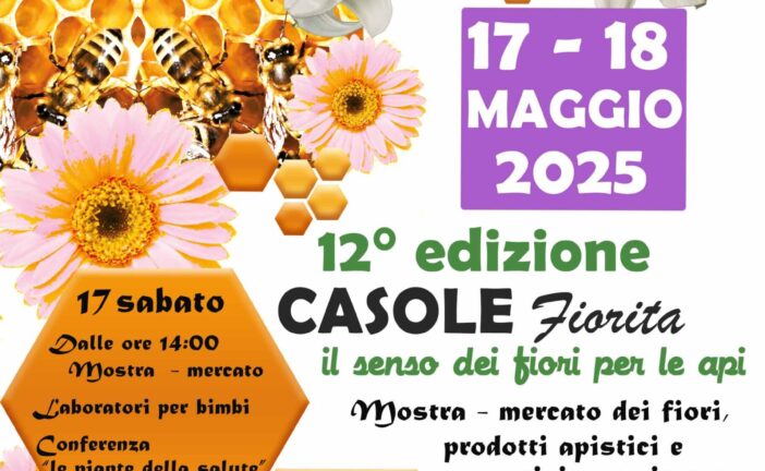 Casole fiorita: torna la mostra mercato che porta in piazza la Primavera