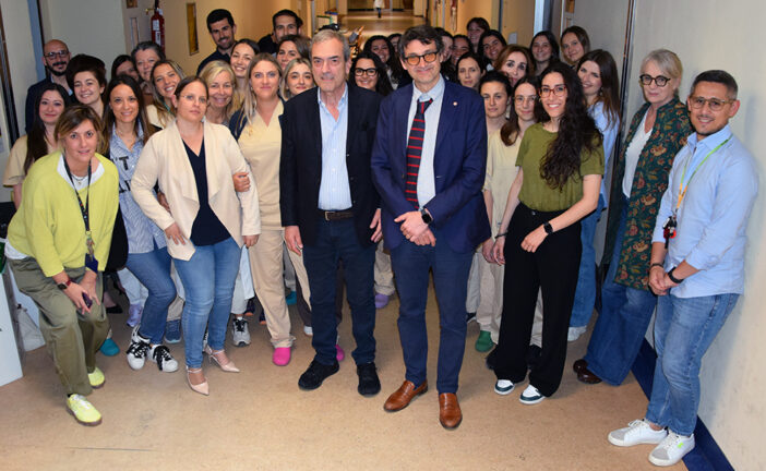 Ginecologia: grand round del professor Tullio Ghi con medici e specializzandi dell’AouS