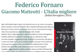 Alla Libreria Beccarelli la presentazione di “Giacomo Matteotti. L’Italia migliore”