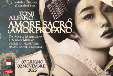 “Amore sacro amor profano”: mostra di Toni Alfano a Casole d’Elsa