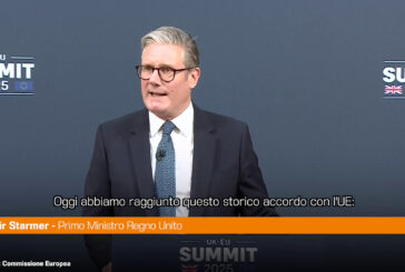 Accordo UK-UE, Starmer "Accesso senza precedenti a mercato europeo"