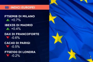 CHIUSURA PERLOPIÙ NEGATIVA PER GLI EUROLISTINI, MILANO +0,7%