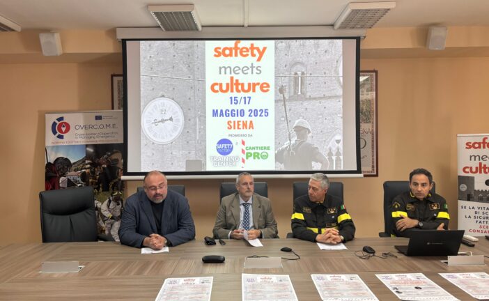 A Siena la quinta edizione di Safety meets Culture