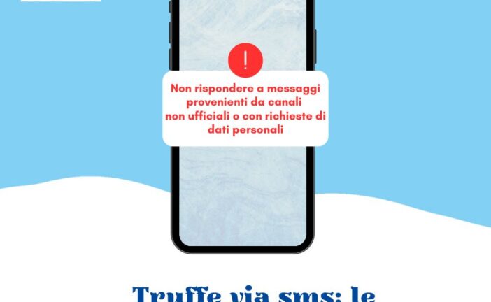 Falsi messaggi SMS: l’Asl Tse mette in guardia su possibili numeri truffa