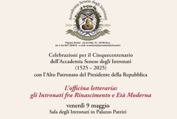 Gli Intronati fra Rinascimento ed Età Moderna: convegno a Palazzo Patrizi