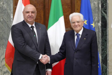Mattarella riceve Aoun "Grande amicizia tra Italia e Libano"