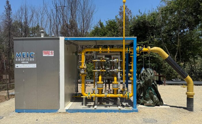 Attiva la cabina temporanea gas metano a Montalcino