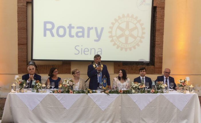 Cambio alla guida del Rotary Club Siena