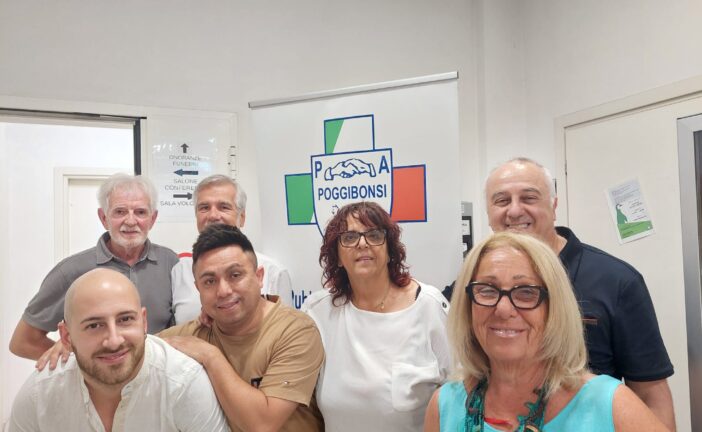 Nuove deleghe per il direttivo della Pubblica Assistenza di Poggibonsi