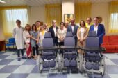 I Lions Club zona O donano tre carrozzine all’Ospedale di Comunità di Campostaggia