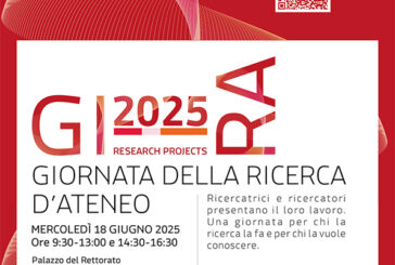 GIRA – Giornata della Ricerca di Ateneo il 18 giugno al Rettorato