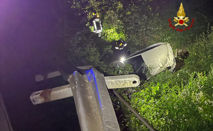 Incidente nella notte a Scorgiano: due feriti al pronto soccorso