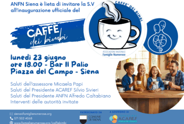 A Siena nasce il “Caffè dei Bimbi”: un gesto di accoglienza e solidarietà