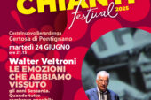 Chianti Festival: Walter Veltroni protagonista alla Certosa di Pontignano