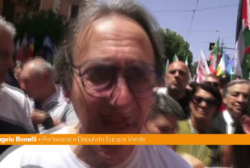 Corteo per Gaza, Bonelli "Fermiamo il criminale Netanyahu"