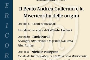 L’arciconfraternita di Misericordia di Siena compie 775 anni