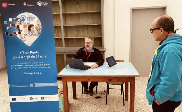Montepulciano: anche d’estate gli sportelli mobili del Punto Digitale Facile