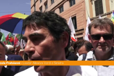 Corteo per Gaza, Fratoianni "Diciamo al Governo stop a complicità"