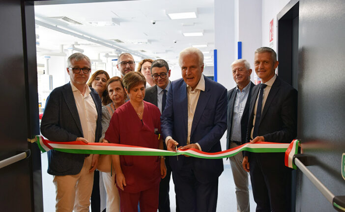 Il Presidente Giani alle Scotte per inaugurare la nuova terapia intensiva