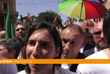 Corteo per Gaza, Schlein "Enorme partecipazione, stop al massacro"