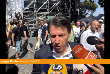 Corteo per Gaza, Conte "Cittadini stanchi di un governo immobile"
