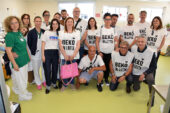 Delegazione di lavoratori Beko a donare il sangue all’Aou Senese insieme all’Avis