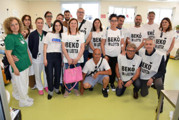 Delegazione di lavoratori Beko a donare il sangue con l’Avis