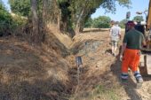 Intervento del CB6 sul fosso Stagno a Pienza