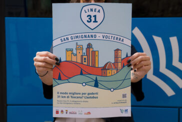 Torna dal 5 giugno la linea 31 tra San Gimignano e Volterra