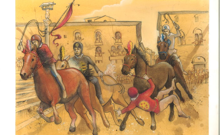 Riccardo Manganelli, artista per un Palio. Mostra a Palazzo Sansedoni