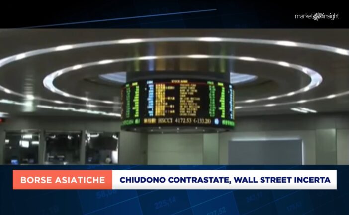 BORSE ASIATICHE CONTRASTATE IN UN CLIMA DI ATTESA