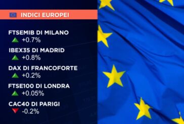 CHIUSURA PERLOPIÙ A SEGNO POSITIVO PER LE BORSE EUROPEE, MILANO +0,7%