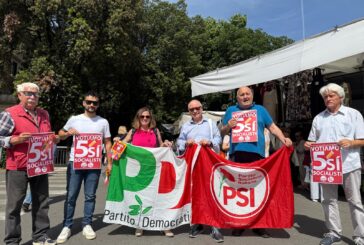 Referendum. PSI Siena alla manifestazione “per i cinque sì”