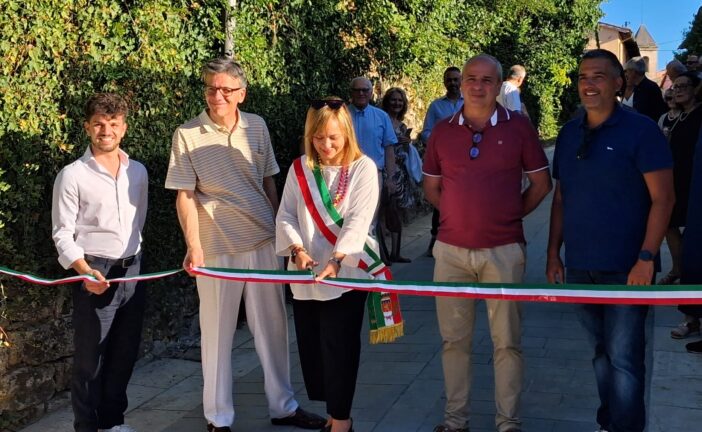 Ecco la ‘nuova’ via Borgovecchio a Staggia