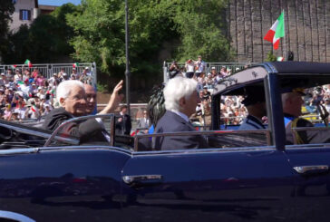 2 Giugno, Mattarella alla parata militare ai Fori Imperiali