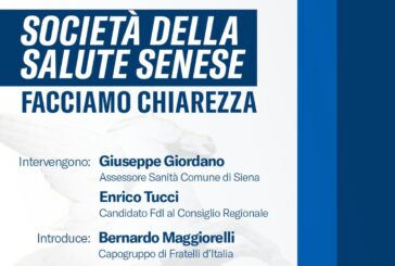 FdI: “Facciamo chiarezza sulla Società della Salute Senese”