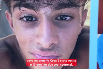 Un anno senza Crox, ucciso a 16 anni
