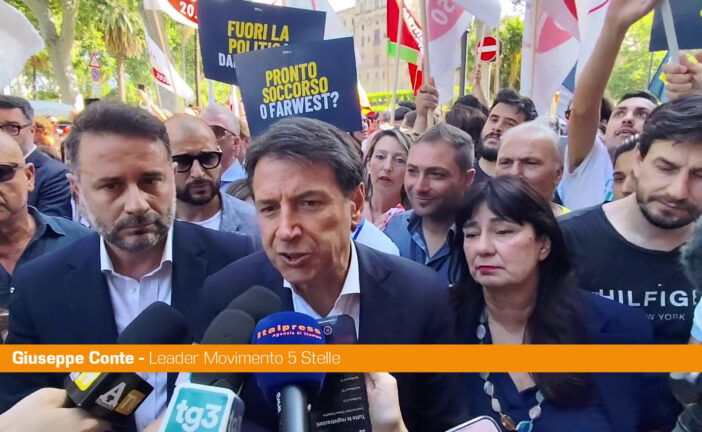 Conte "Siciliani stufi mentre comitati d'affari spolpano sanità"